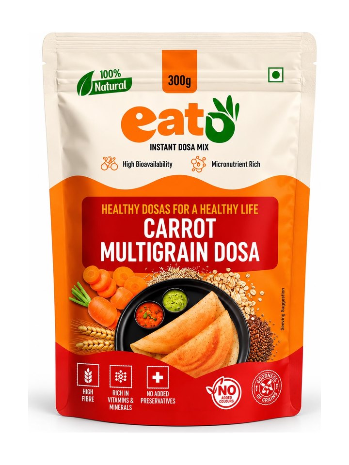 Eato Carrot Multigrain Dosa pack