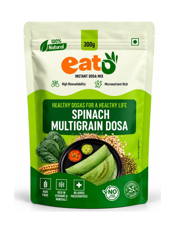 Eato Spinach Multigrain Dosa pack