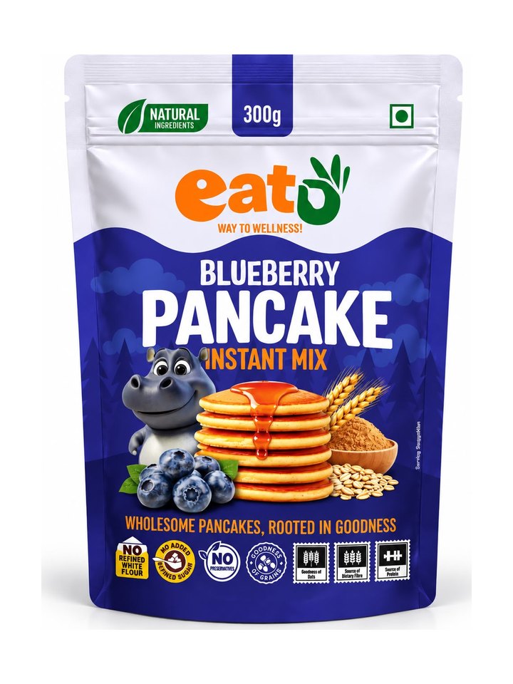 Eato Blueberry Pancake Mix pack