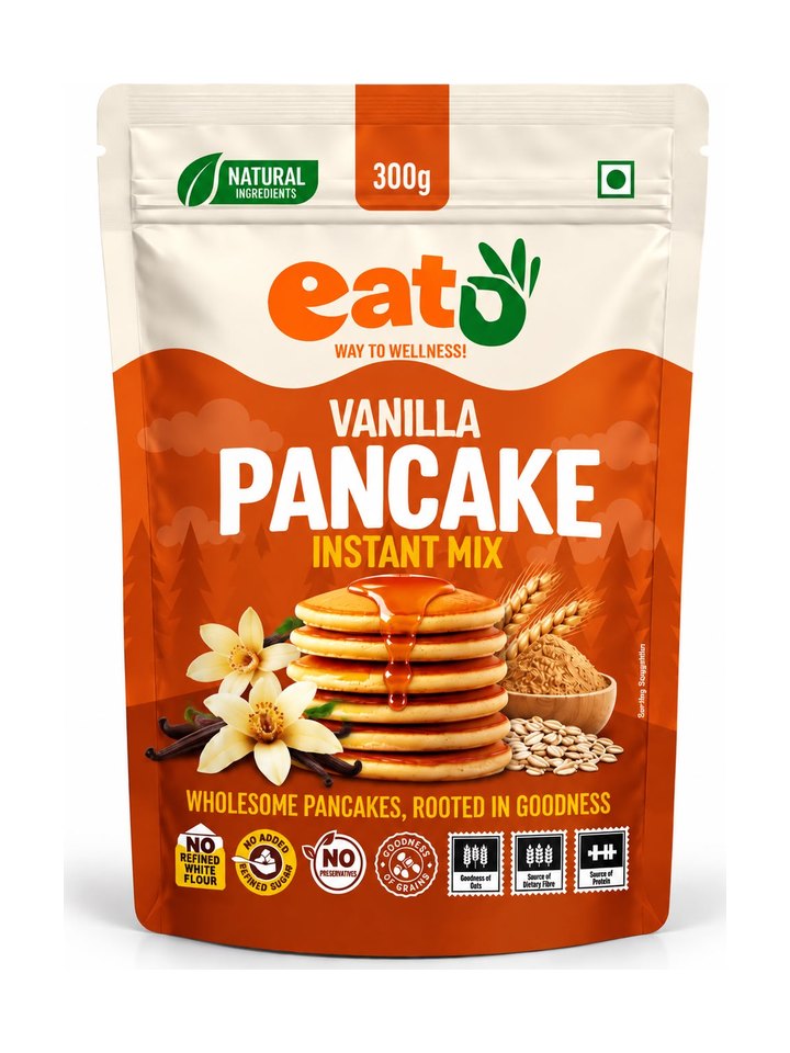Eato Vanilla Pancake Mix pack